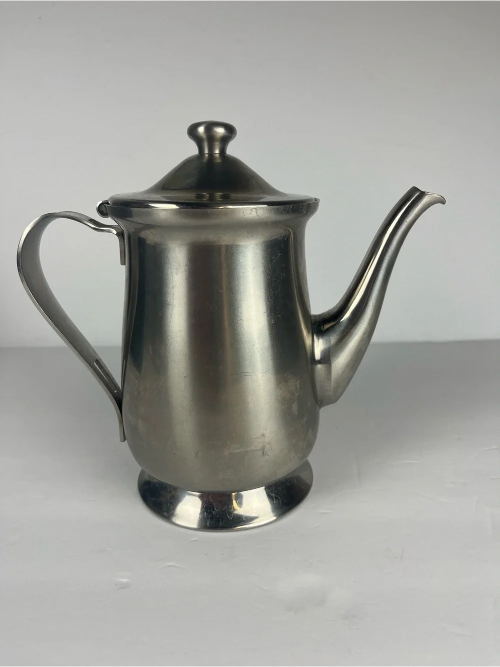 Vintage Oneida Stainless Steel Coffee Tea  Pot # 94